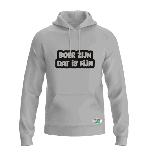 BOER ZIJN DAT IS FIJN HOODED SWEATSHIRT - Afbeelding 5