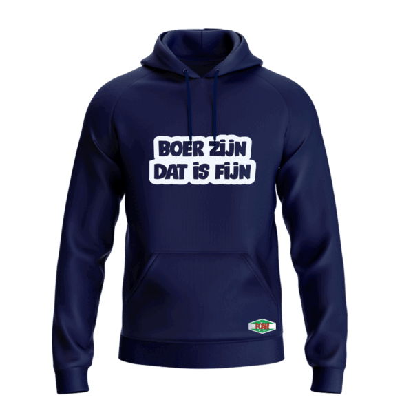 BOER ZIJN DAT IS FIJN HOODED SWEATSHIRT - Afbeelding 3