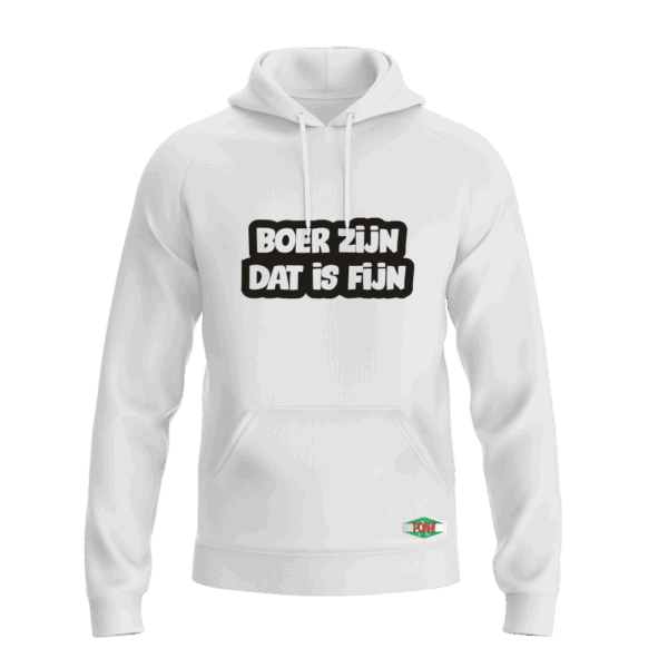 BOER ZIJN DAT IS FIJN HOODED SWEATSHIRT - Afbeelding 7
