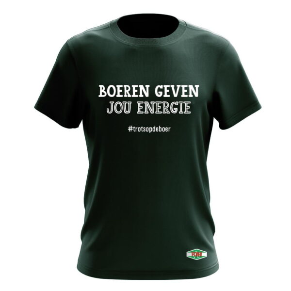 BOEREN GEVEN JOU ENERGIE T-SHIRT - POAH! Webshop