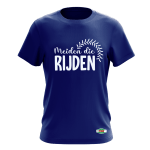 MEIDEN DIE RIJDEN (BANDENSPOOR) T-SHIRT - Afbeelding 5