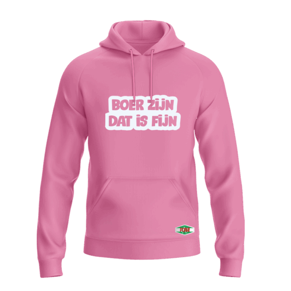 BOER ZIJN DAT IS FIJN HOODED SWEATSHIRT - Afbeelding 8