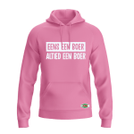 EENS EEN BOER.. HOODED SWEATSHIRT - Afbeelding 8