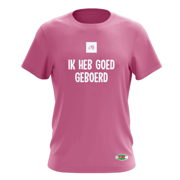 IK HEB GOED GEBOERD T-SHIRT - Afbeelding 8