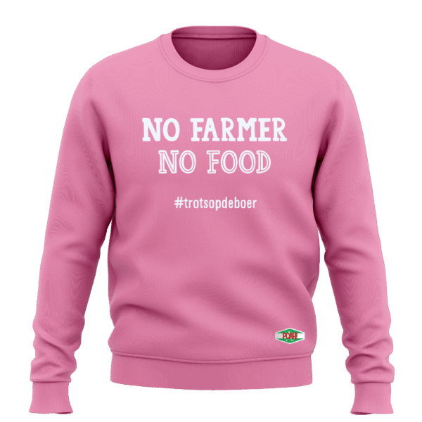 NO FARMER NO FOOD SWEATSHIRT - Afbeelding 8