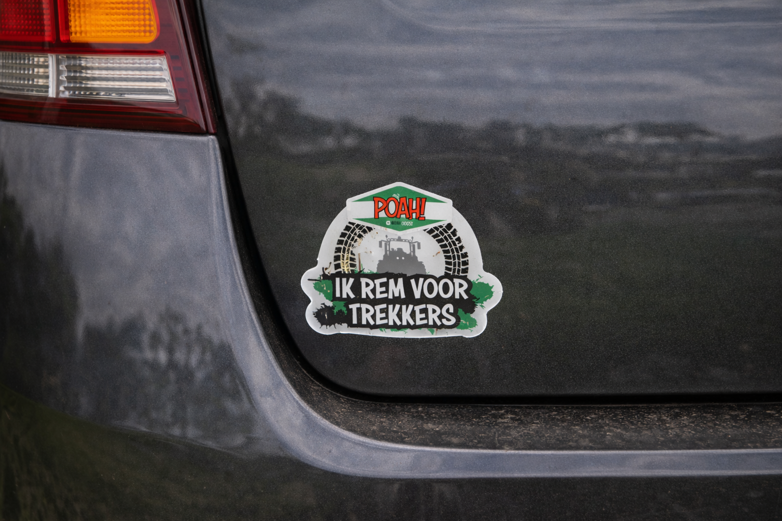 Ik rem voor trekkers – Stickerset (20 stuks)