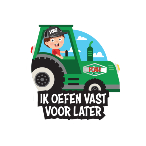 Oefen voor later - Stickerset (20 stuks)